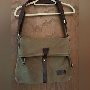 Eshow Shoulder Satchel - Brown and Coffee